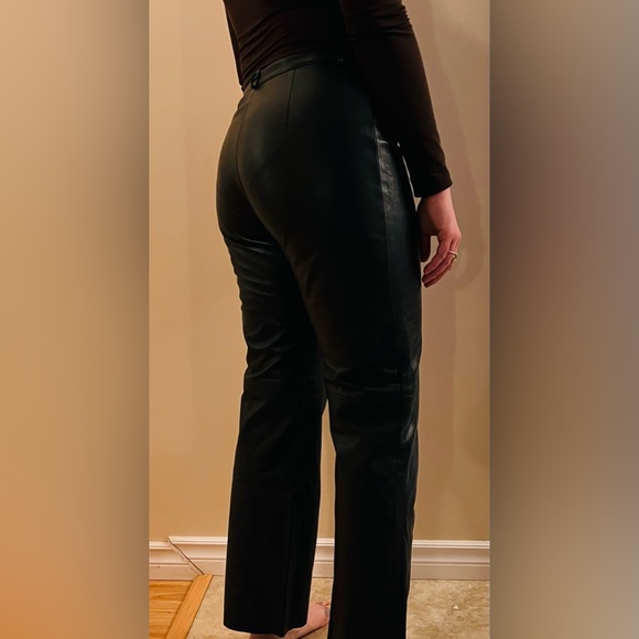 SOLD-Sheep Leather Pants - Picture 4 of 7